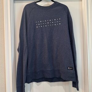 Nike Men's Paris football Blue Sweater